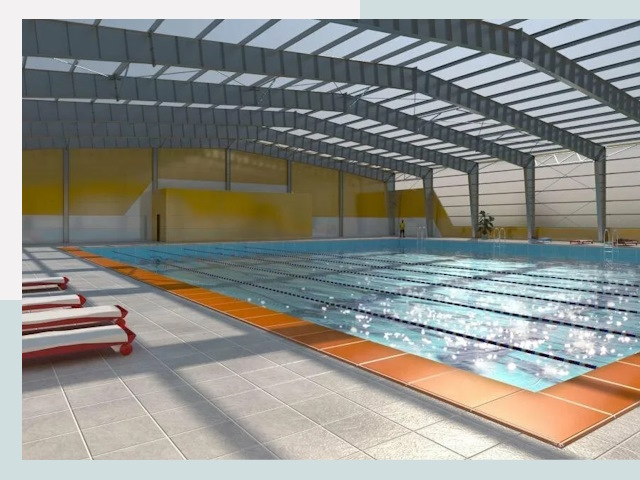 Строительство крытых бассейнов в Донецке