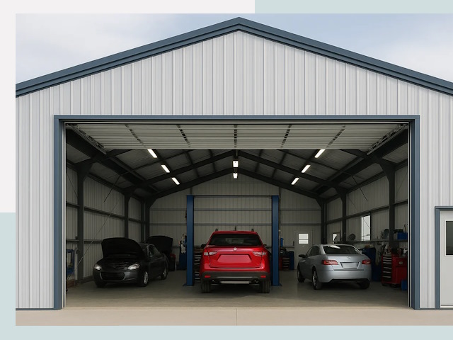 Ангары из сэндвич панелей от 657 руб. в Донецк