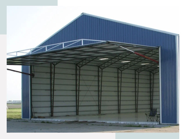 Прямо стенные ангары в Донецке