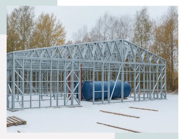 Металлические ангары в Донецке