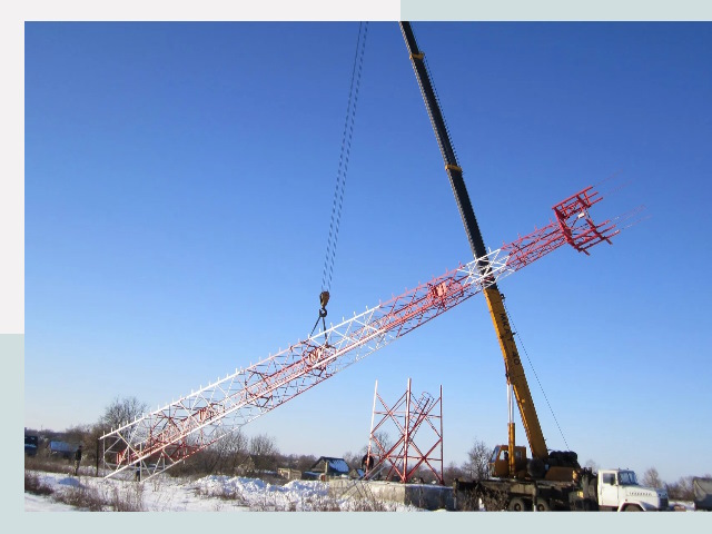 Строительство башен связи в Донецке от 657 руб.