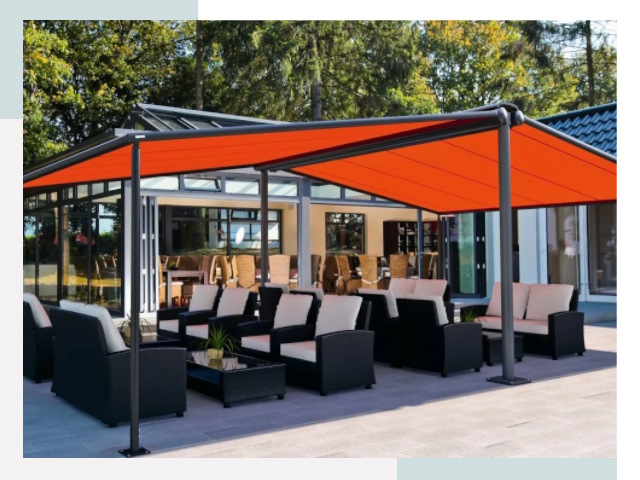 Навесы для кафе и ресторанов в Донецке