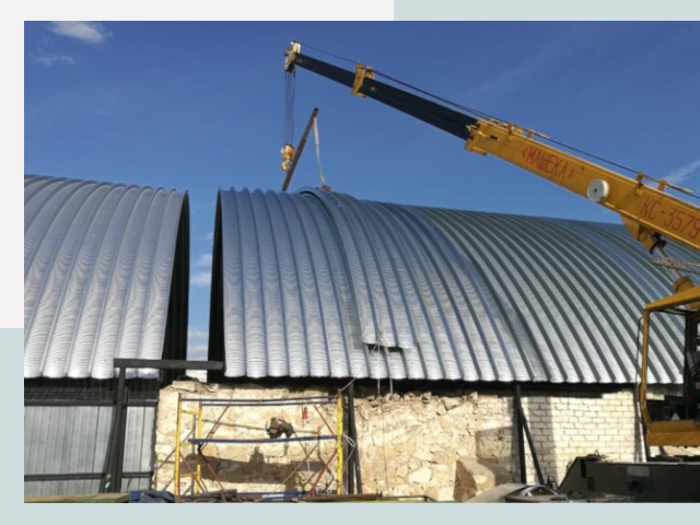 Реконструкция ангаров в Донецке от 657 руб.