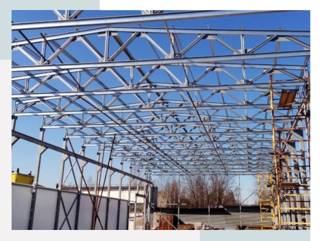 Металлокаркасы для складов в Донецке