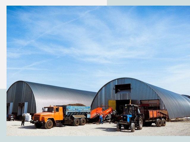 Ангары для спецтехники в Донецке